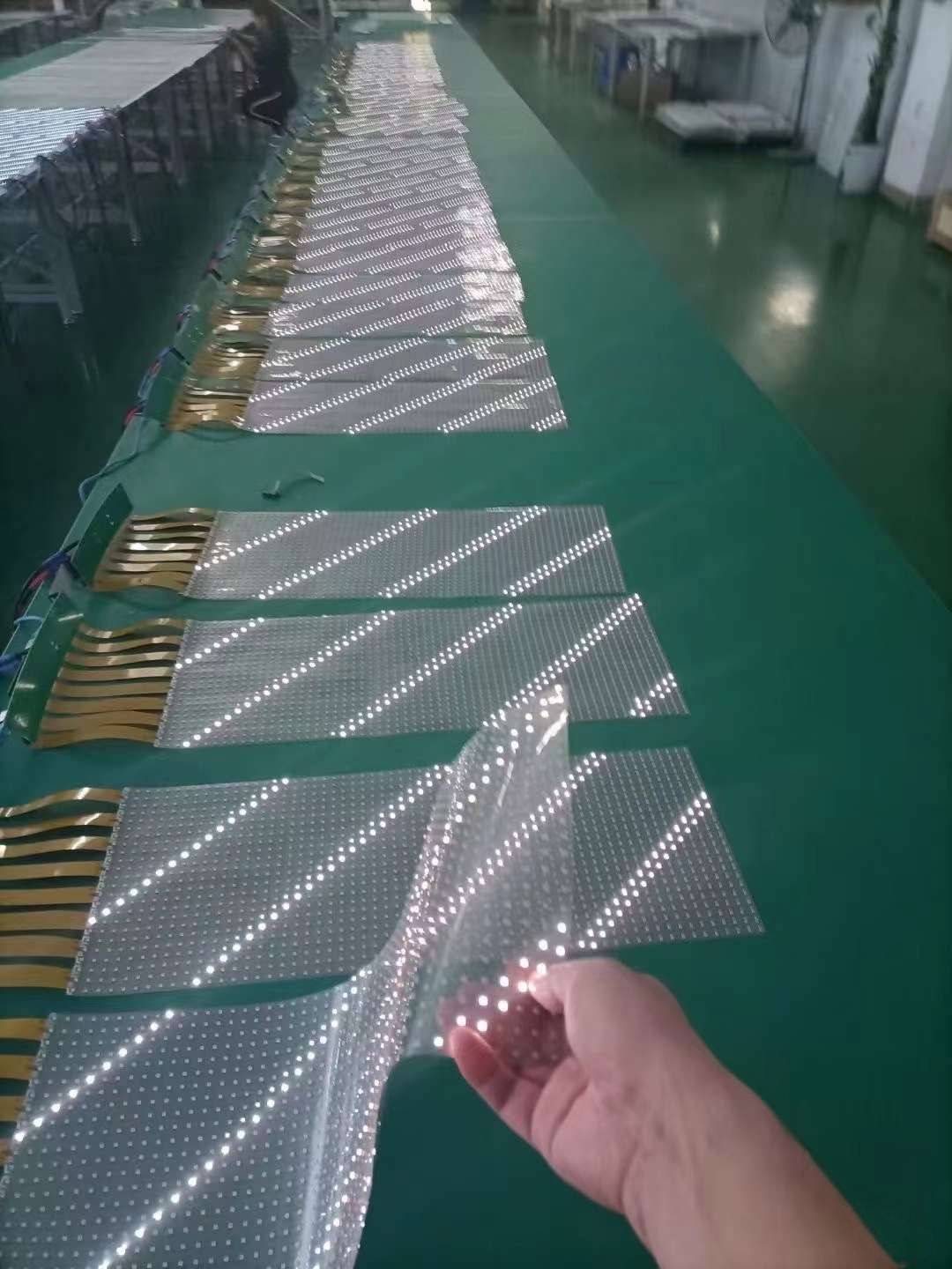 柔性LED晶膜屏柔性线路板模块