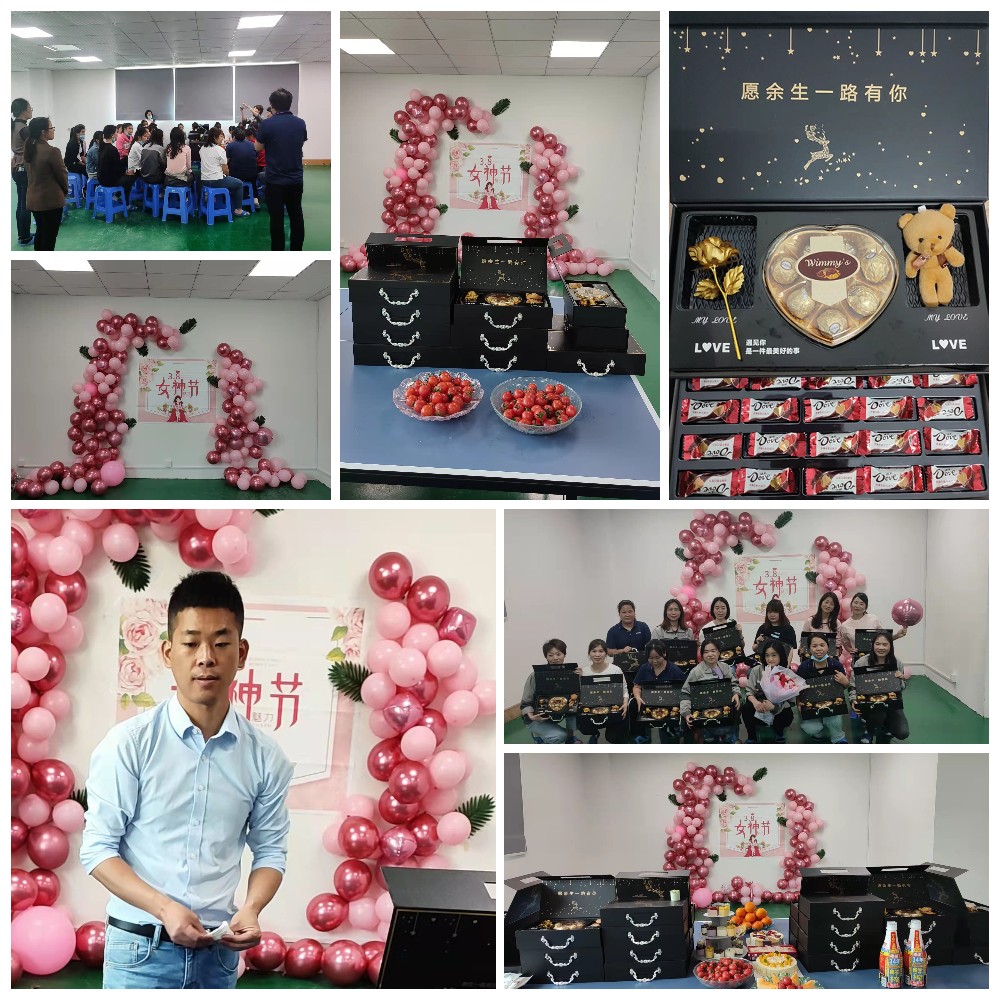实佳电子柔性线路板制造工厂举办温馨“三八”妇女节庆祝活动，致敬每一位“女神”